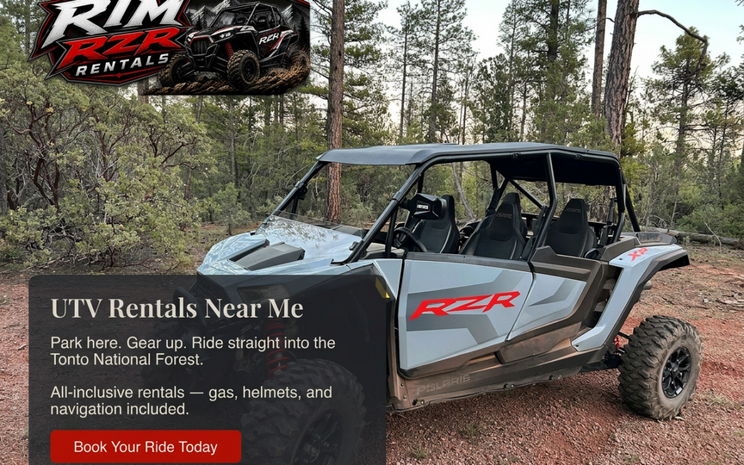 UTV Rentals Near Me: Park, Gear Up, Ride the Rim Today
