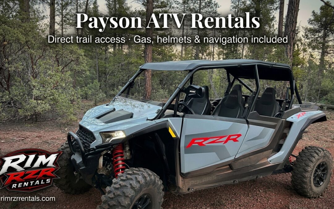 Payson ATV Rentals: Park. Hop In. Hit the Trail.